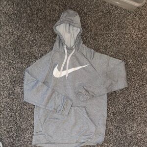 Nike Men's Gray Hoodie